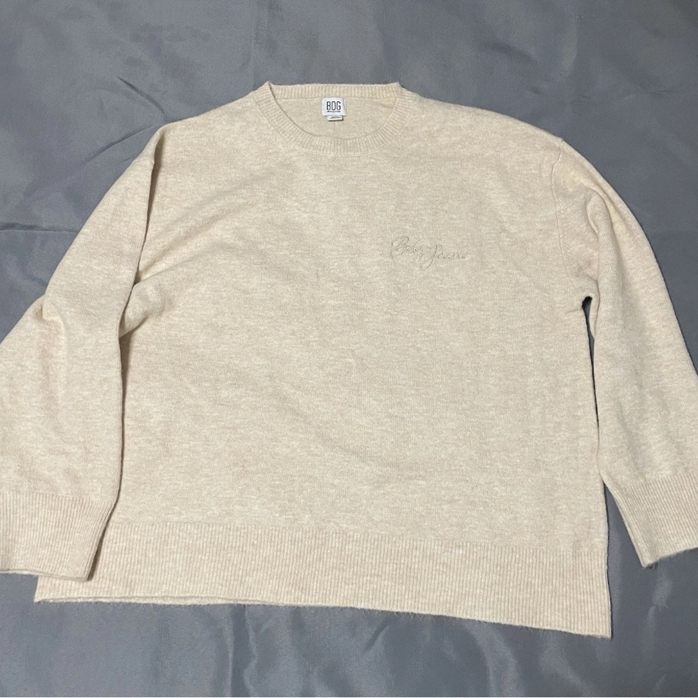 BDG Light Tan Knit Sweater